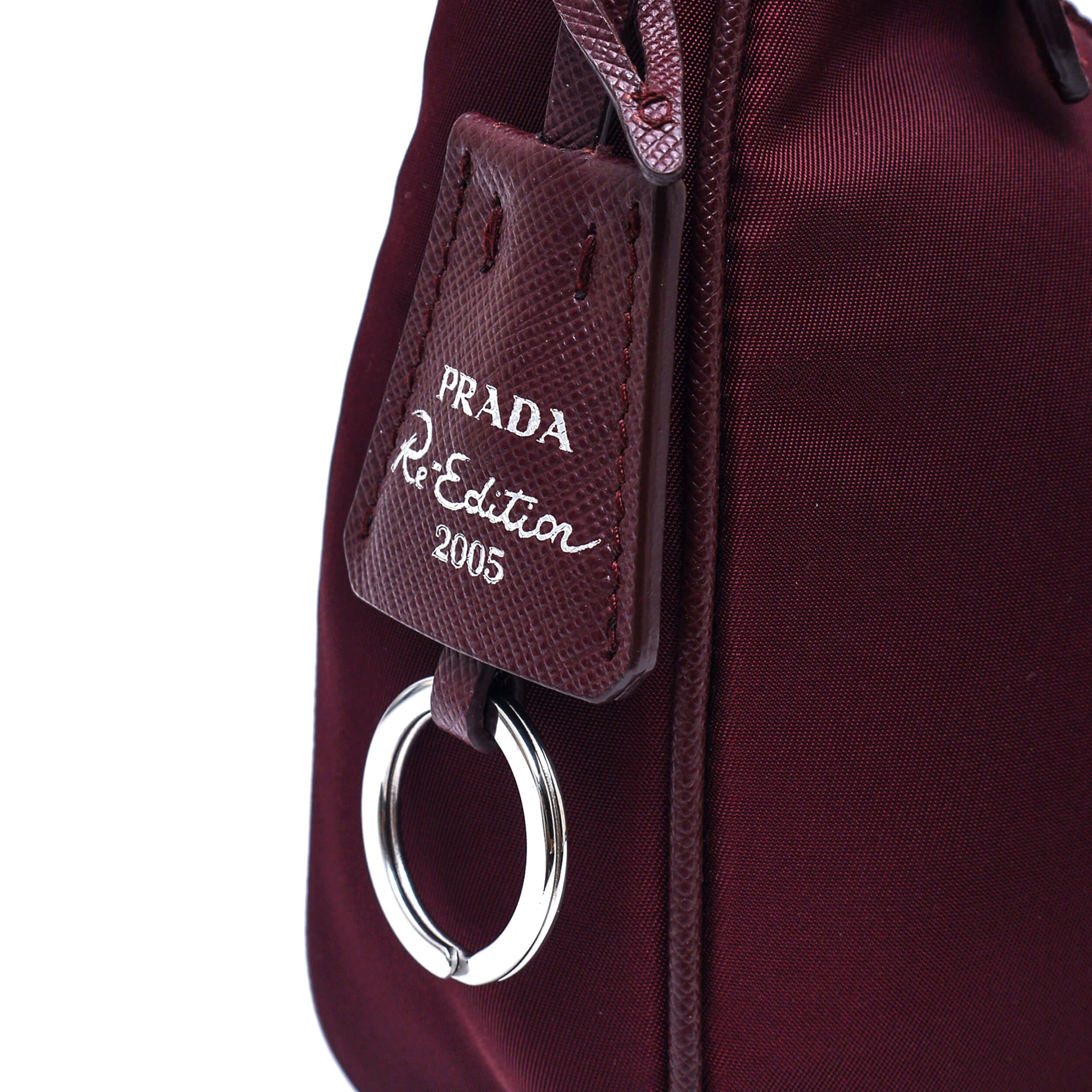 Prada - Burgundy Nylon Re/Edition 2005 Shoulder Bag